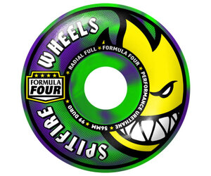 Spitfireフォーマル4 RADIALS 58mm101a 定価¥9,130 Spitfire Wheels Formula Four Radial Full Swirl (56mm/99d) - Stix SGV
