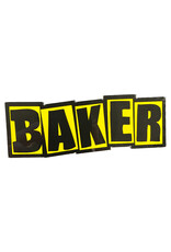Baker Baker Sticker SP 26 Logo Black/Yellow