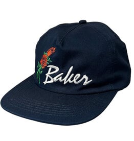Baker Baker Hat Roses Snapback (Navy)