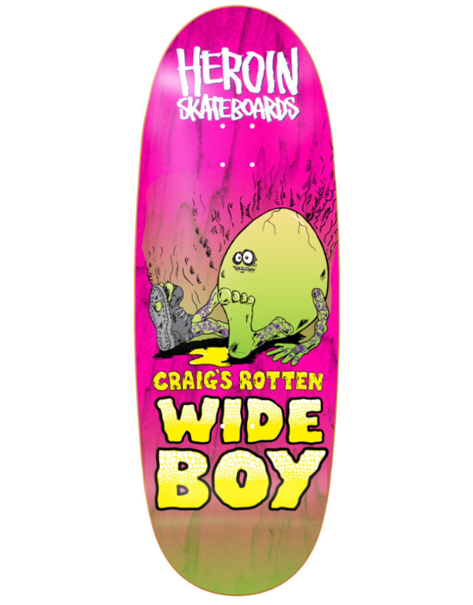 Heroin Heroin Deck Craig Questions Rotten Wide Boy (10.75)