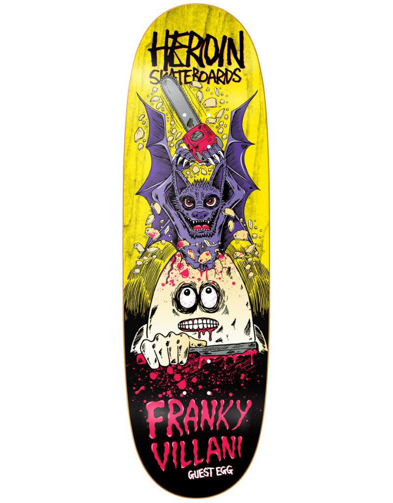 Heroin Deck Franky Villani Guest Egg (9.5) - Stix SGV