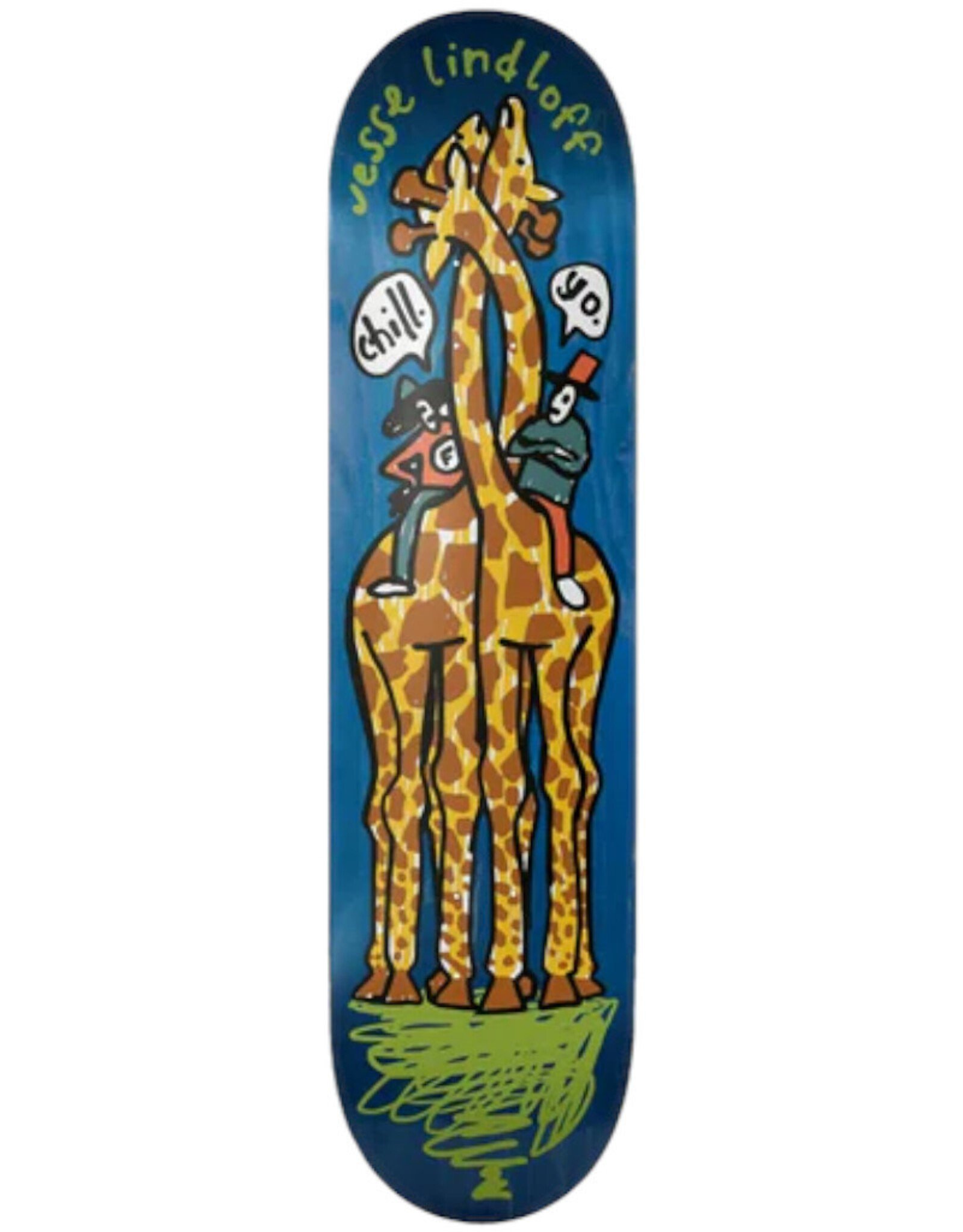 Foundation Foundation Deck Jesse Lindloff Back Off Bro (8.5)