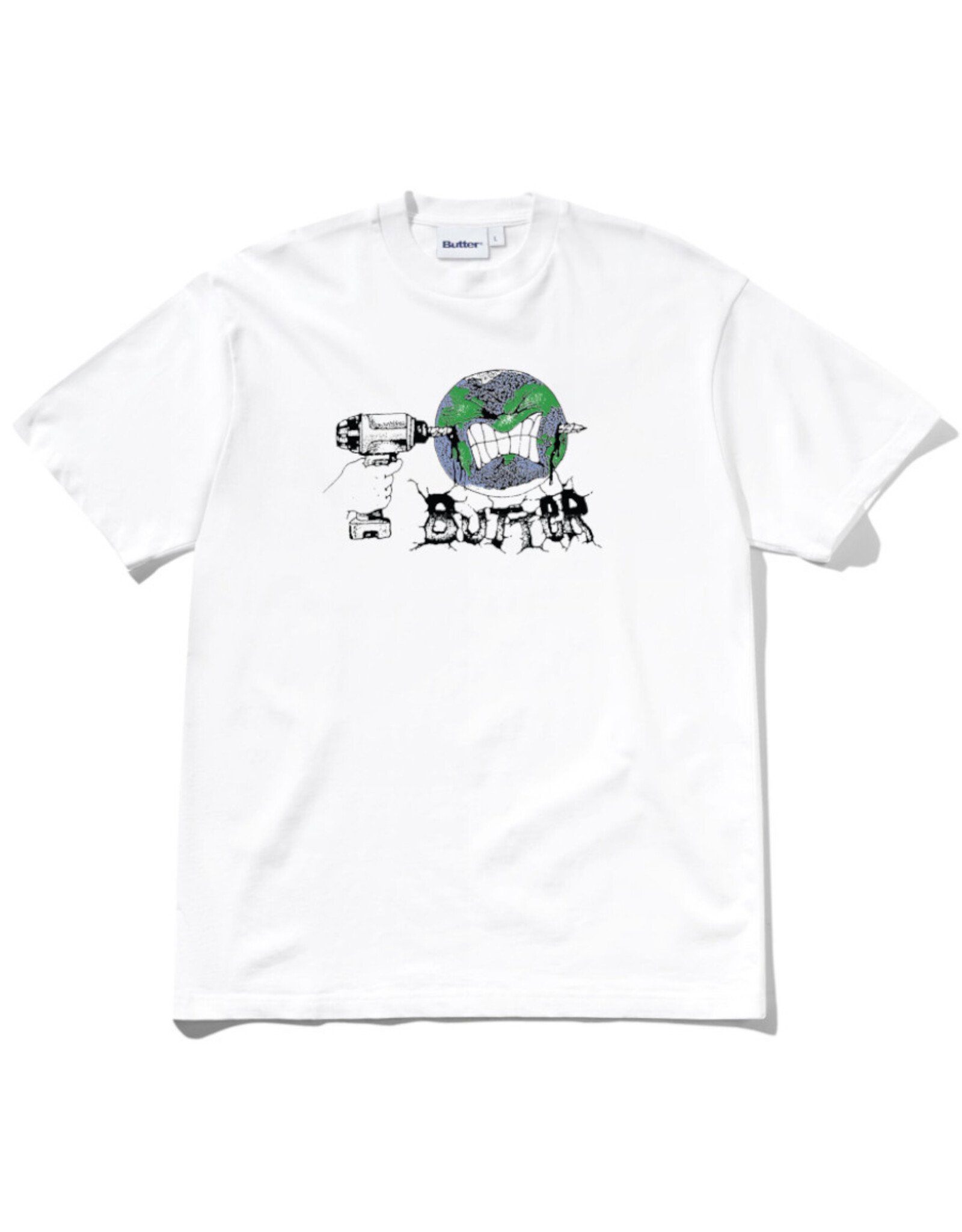 Butter Goods Butter Goods Tee Drill S/S (White)