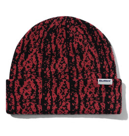 Butter Goods Butter Goods Beanie Lowland Camo Cuff (Berry)