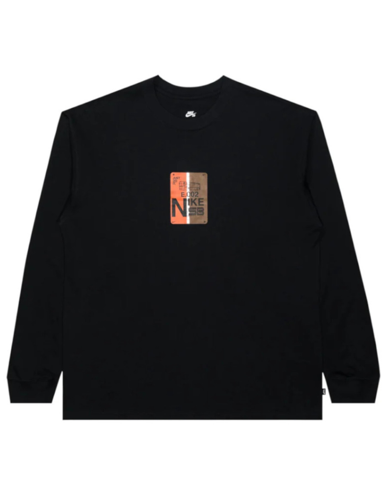 Nike SB Nike SB Tee Muni Pass L/S (Black/Orange)