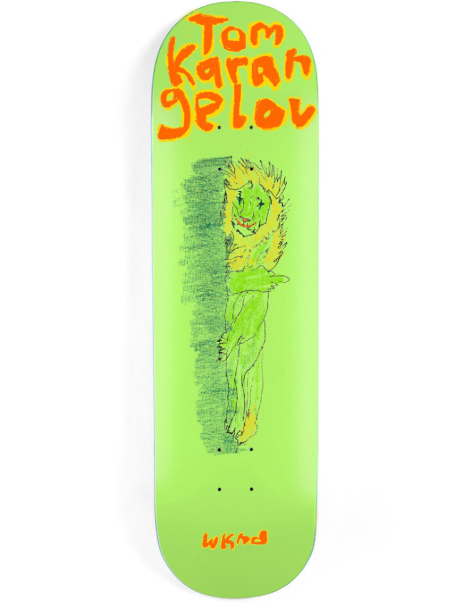 Wknd Skateboards Wknd Deck Tom Karangelov Not Today WB (8.375)