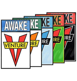 Venture Trucks Venture Sticker Wide Awake Medium (1 Sticker)