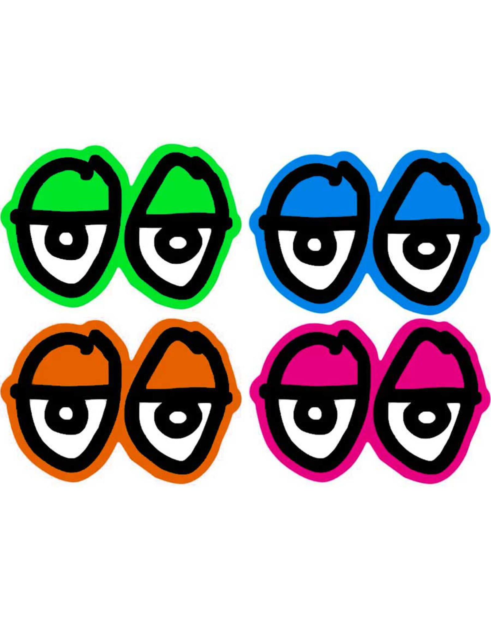 Krooked Krooked Sticker Eyes Die Cut Assorted Large (1 Sticker)