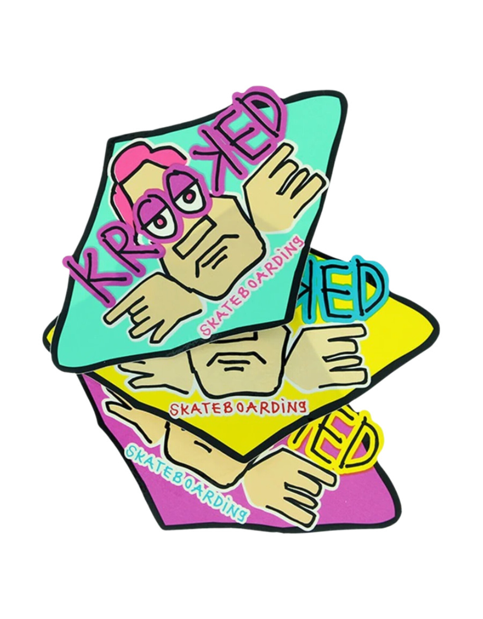 Krooked Krooked Sticker Arketype Medium (1 Sticker)