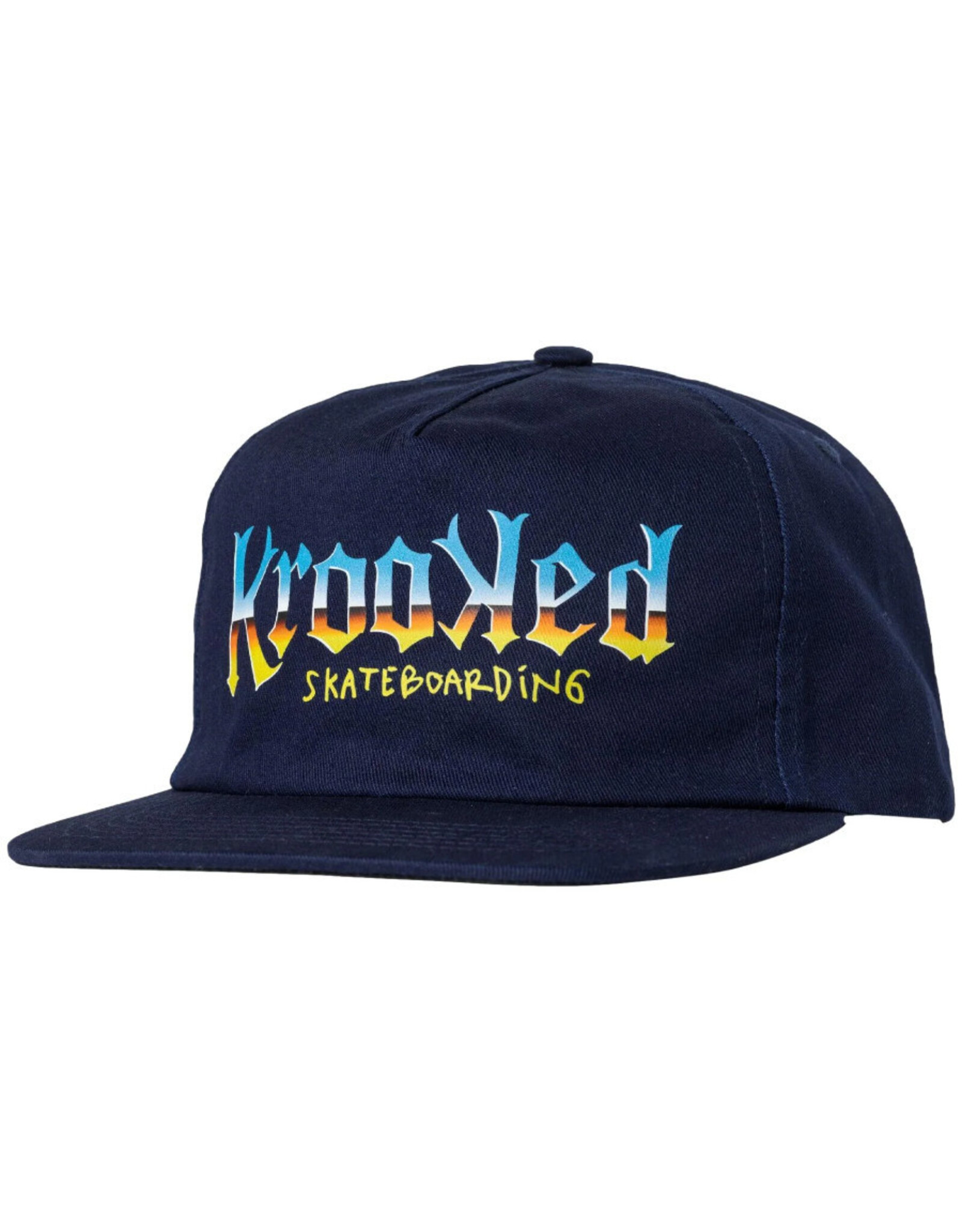 Krooked Krooked Hat Chrome Zone Snapback (Navy)