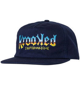 Krooked Krooked Hat Chrome Zone Snapback (Navy)