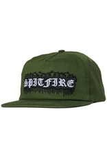 Spitfire Spitfire Hat Old E Barbed Snapback (Olive)