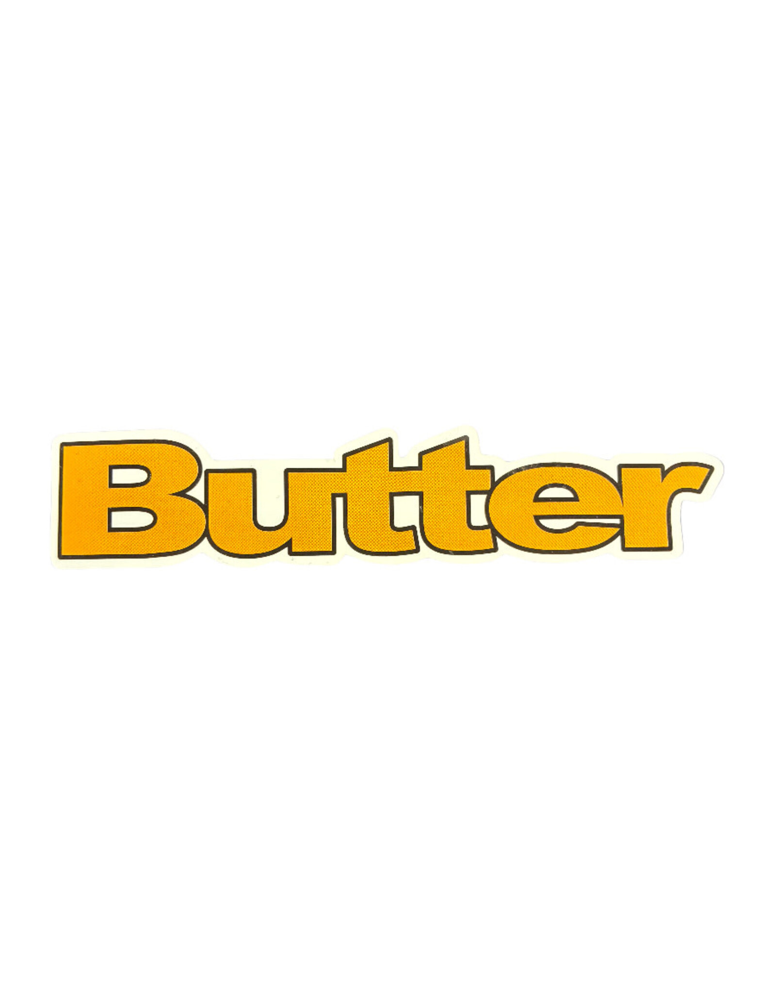 Butter Goods Butter Goods Sticker Yellow
