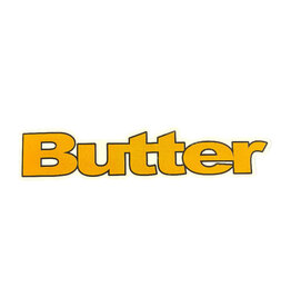 Butter Goods Butter Goods Sticker Yellow