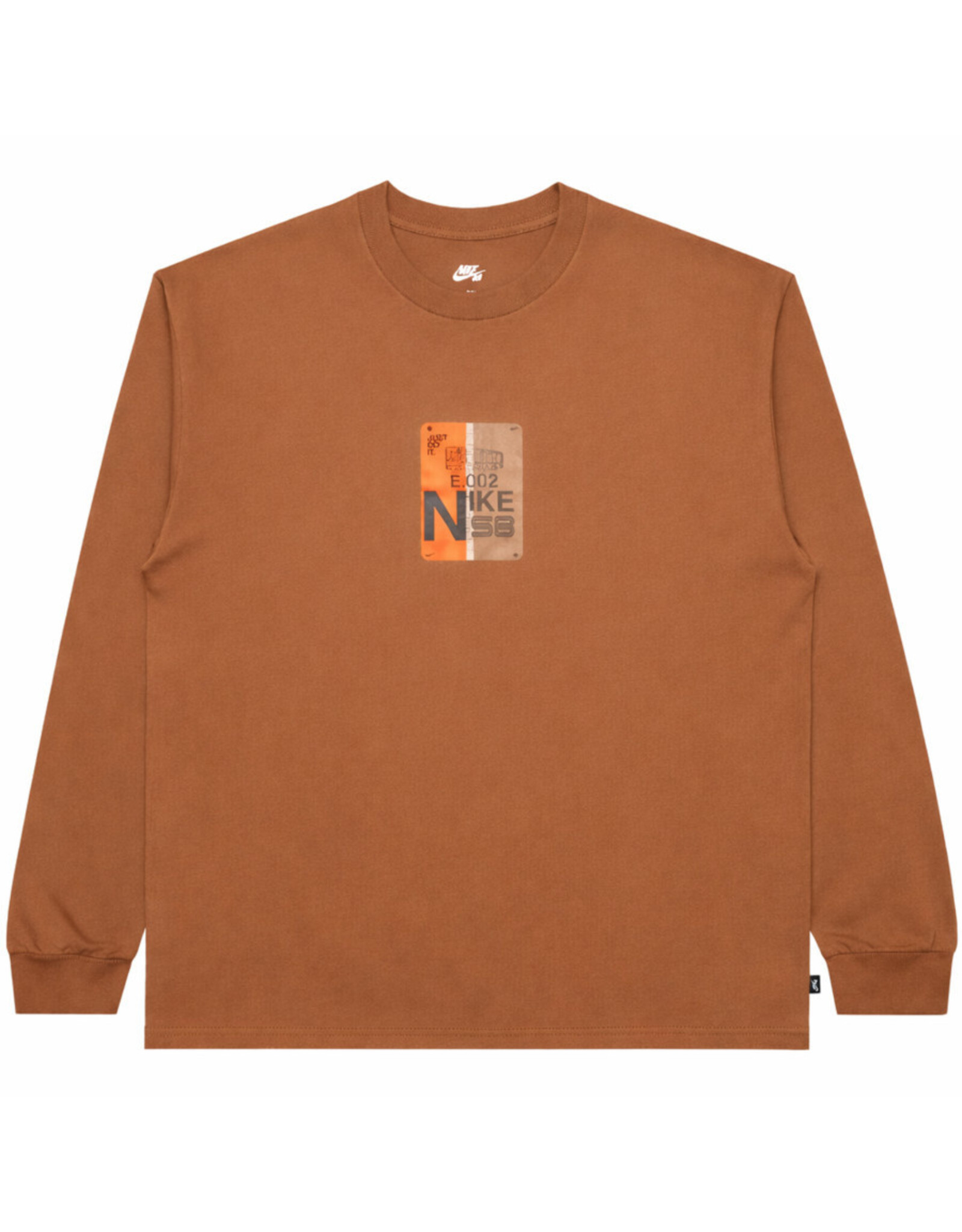 Nike SB Nike SB Tee Muni Pass L/S (Brown)