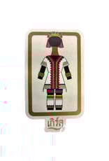 Girl Girl Sticker X Preduce Hill Tribe Girl