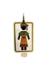 Girl Girl Sticker X Preduce Royal Temple Girl