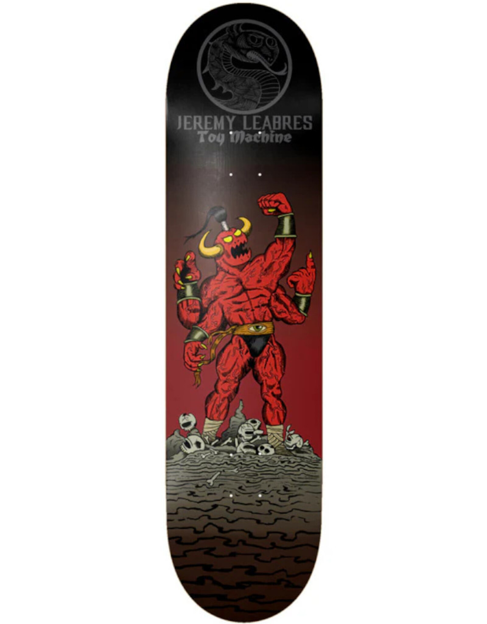 Toy Machine Toy Machine Deck Jeremy Leabres Death Fight (8.5)