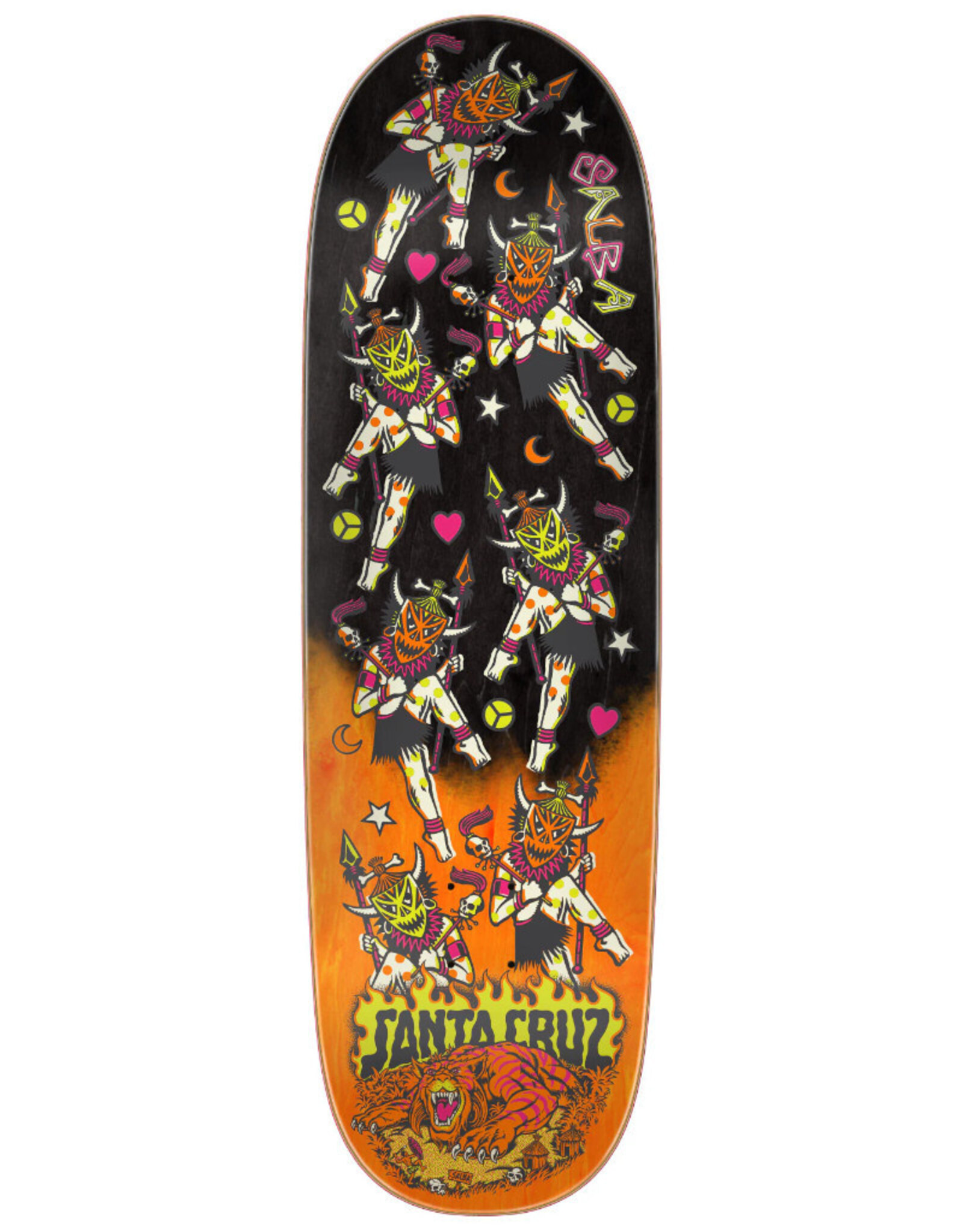 Santa Cruz Santa Cruz Deck Salba Fire Dance Pro Shaped (8.8)