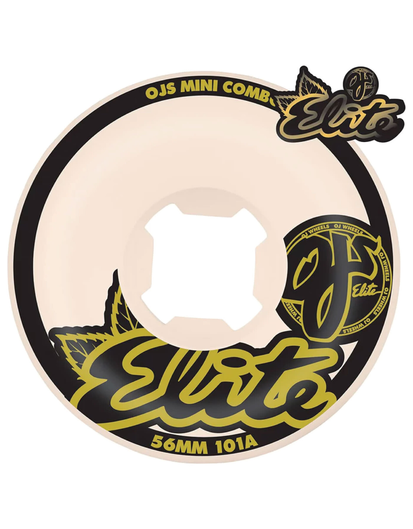 OJ Wheels OJ Wheels Team Elite Mini Combo White (54mm/101a)