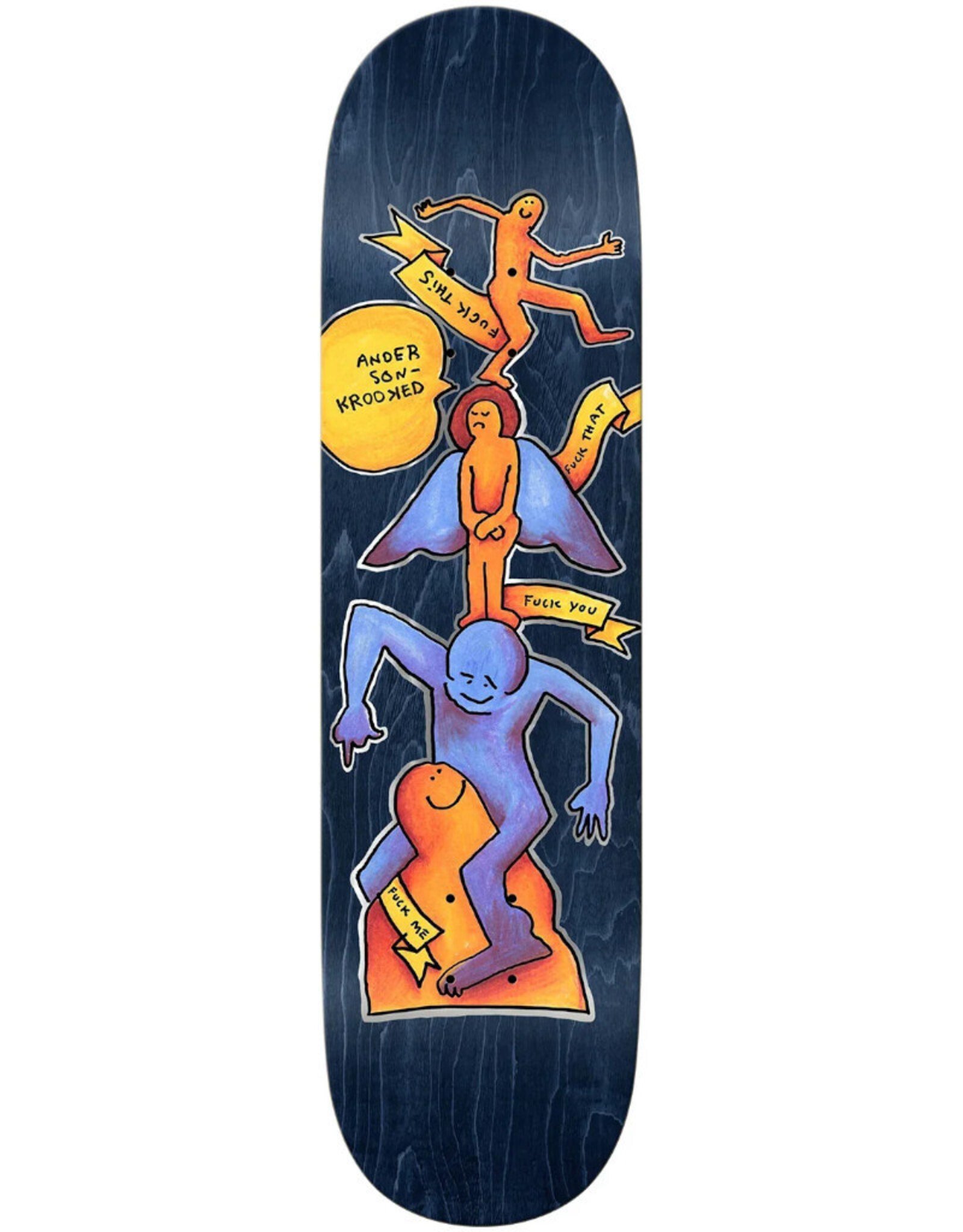 Krooked Krooked Deck Mike Anderson Manderson Stack (8.38)