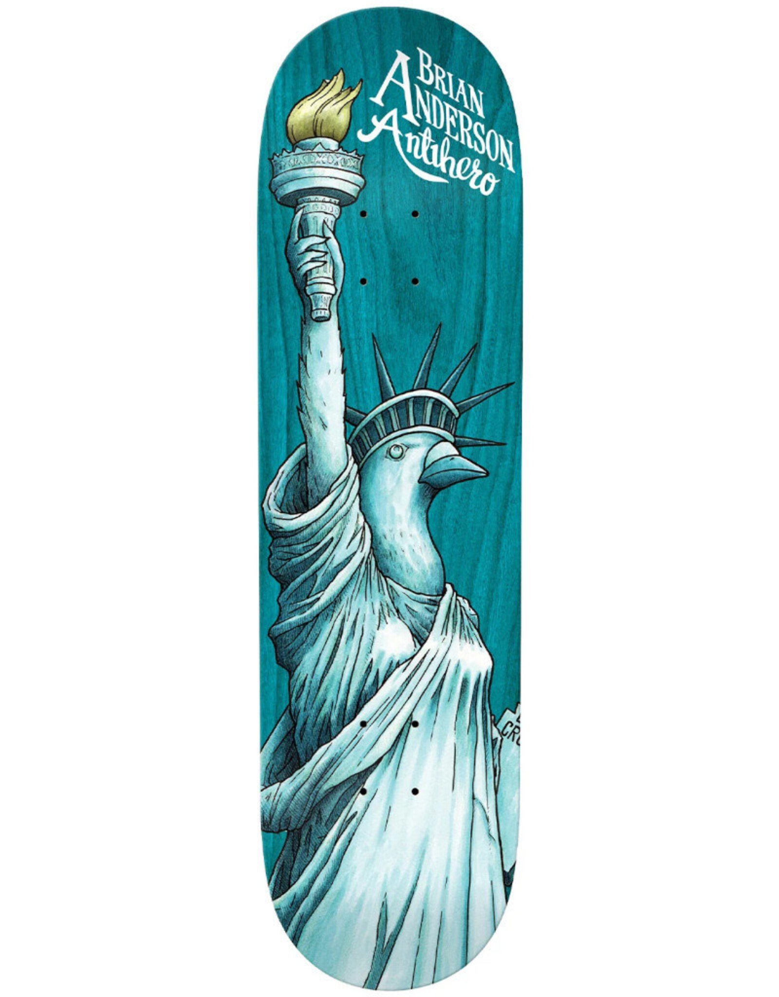 Anti Hero Anti Hero Deck Brian Anderson BA Libirdty (9.0)