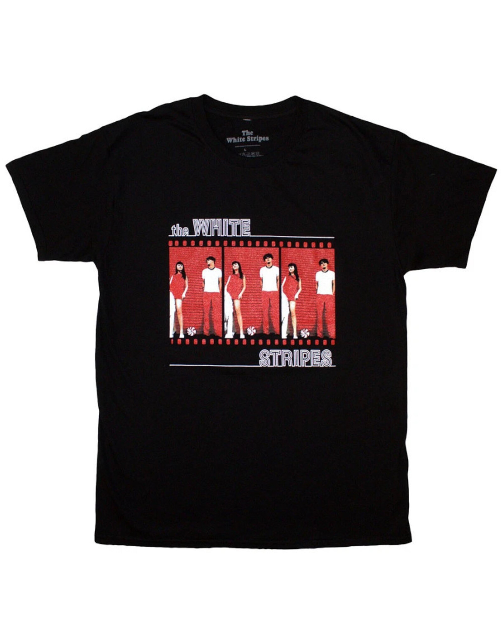 Star 500 Concert Series On Hollywood Tee White Stripes Film Strip S/S (Black)