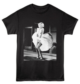 Star 500 Concert Series On Hollywood Tee Marilyn Monroe BW Dress S/S (Black)