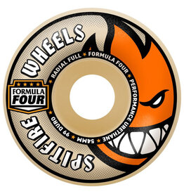 Spitfire Spitfire Wheels Formula Four Radial Full White (54mm/99d)