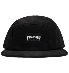 Thrasher Thrasher Hat 5 Panel Strapback (Black)