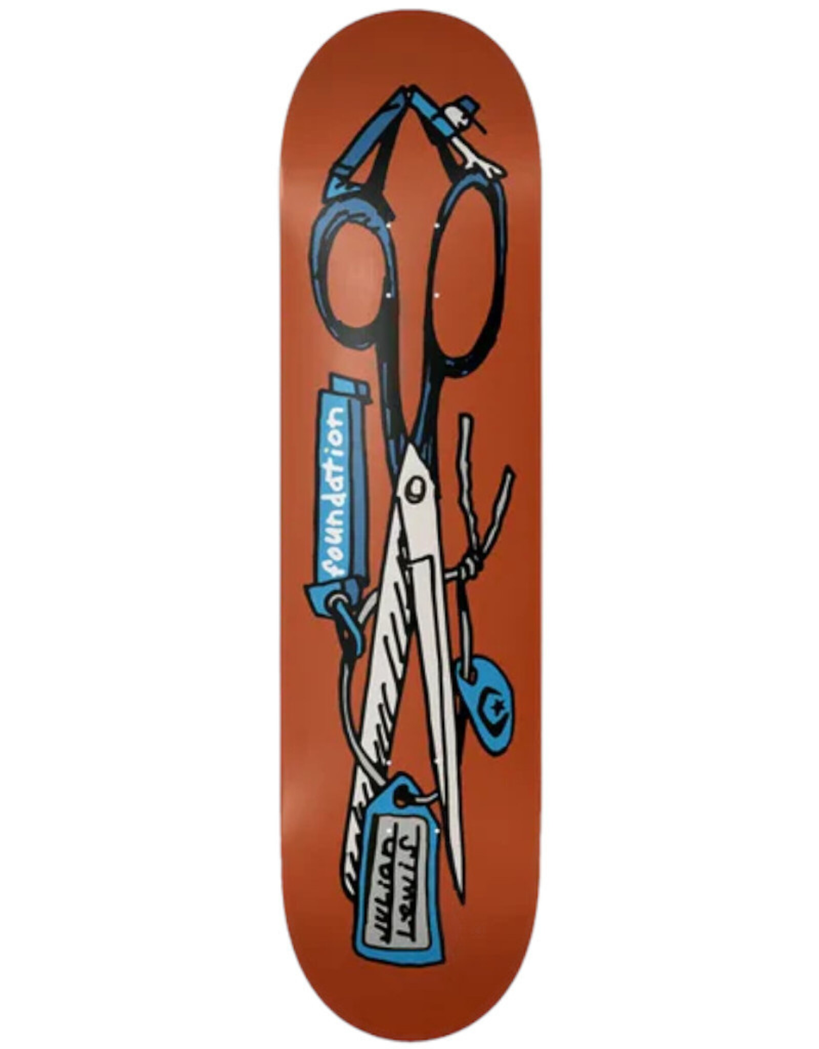 Foundation Foundation Deck Julian Lewis Scissors (8.38)