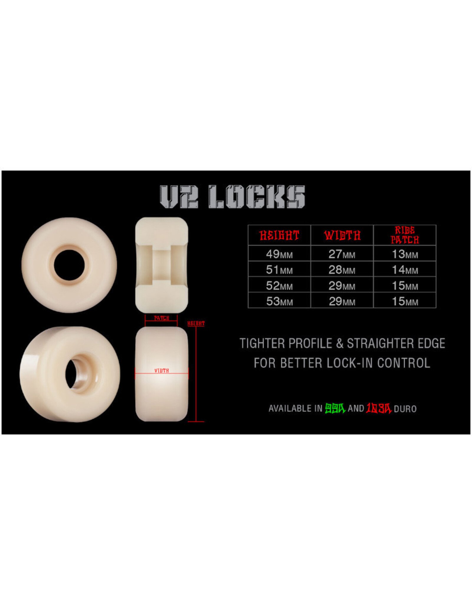 Bones Bones Wheels X97 Torey Pudwill Frying Eyes V2 Locks (53mm/97a)