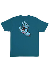 Santa Cruz Santa Cruz Tee Screaming Hand Heavyweight S/S (Galapagos Blue)