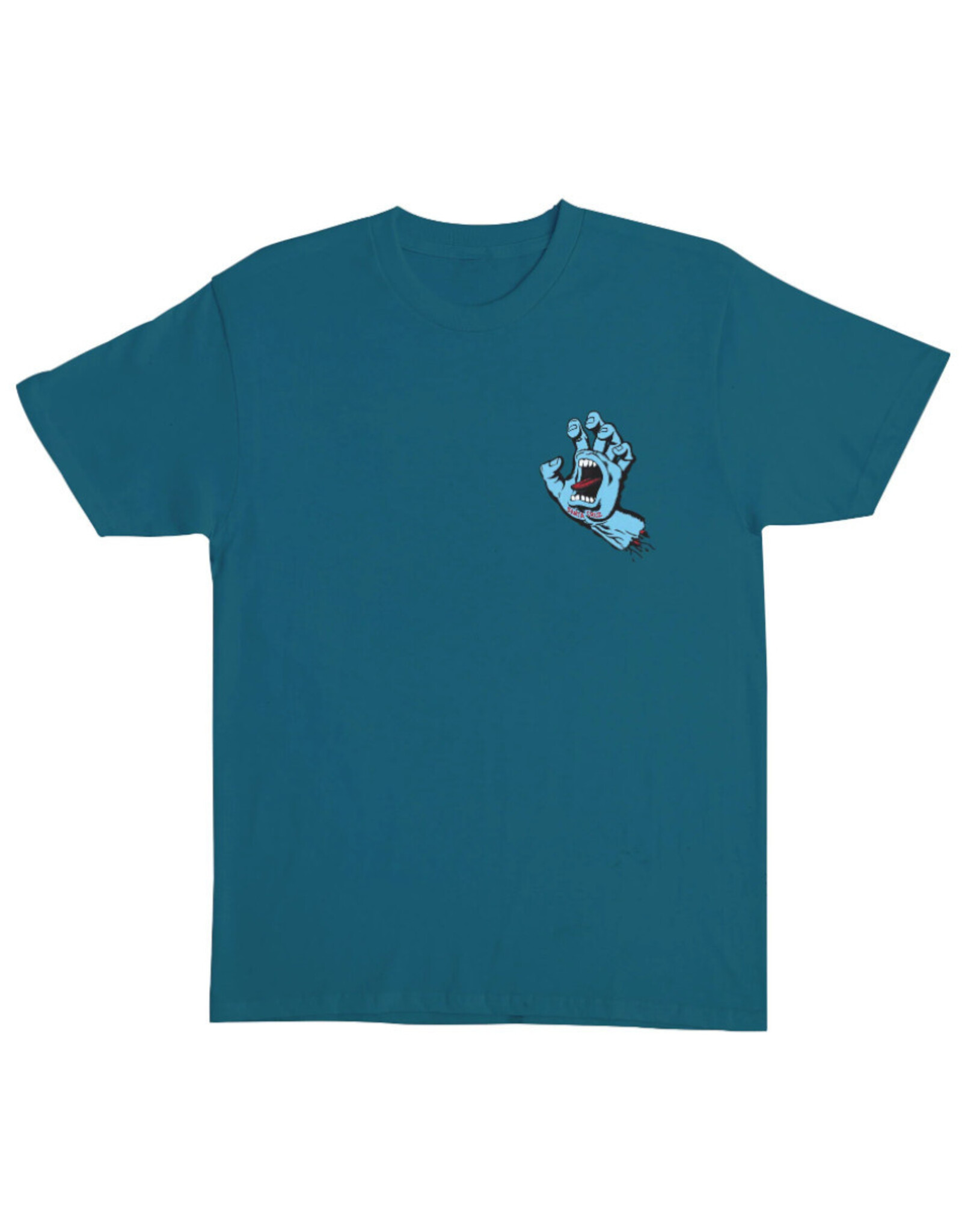Santa Cruz Santa Cruz Tee Screaming Hand Heavyweight S/S (Galapagos Blue)