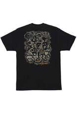 Santa Cruz Santa Cruz Tee Wood Cut Heavyweight S/S (Black)