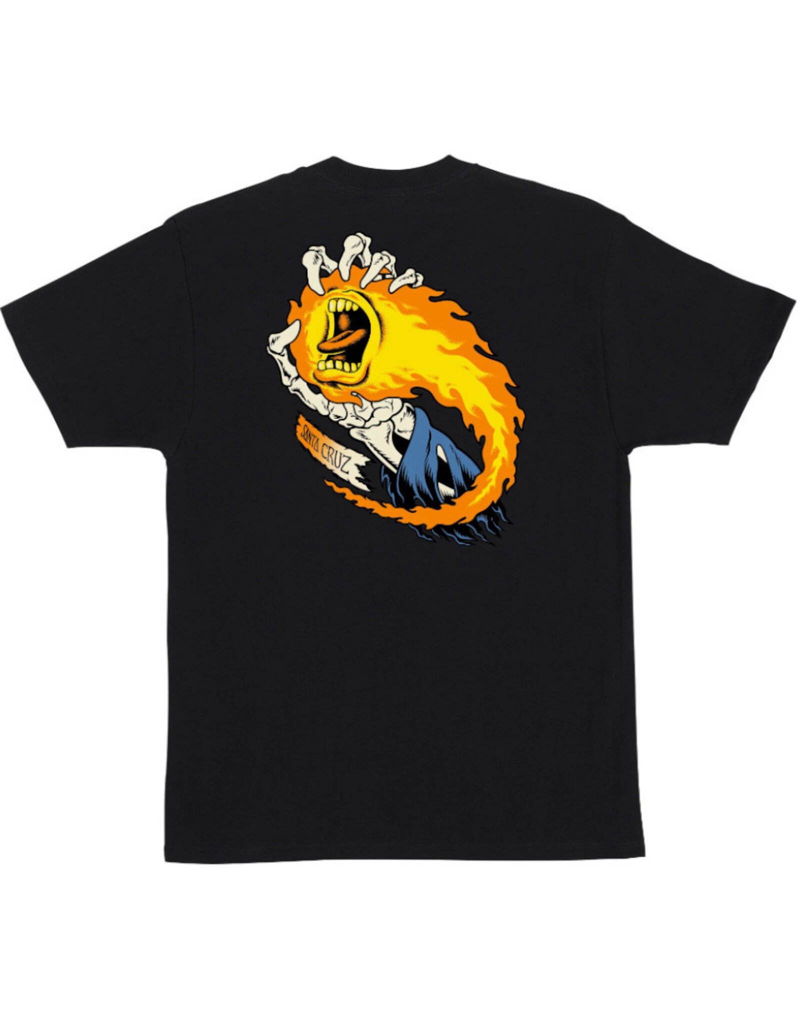 Santa Cruz Santa Cruz Tee Corey O'Brien Screaming Reaper Heavyweight S/S (Black)