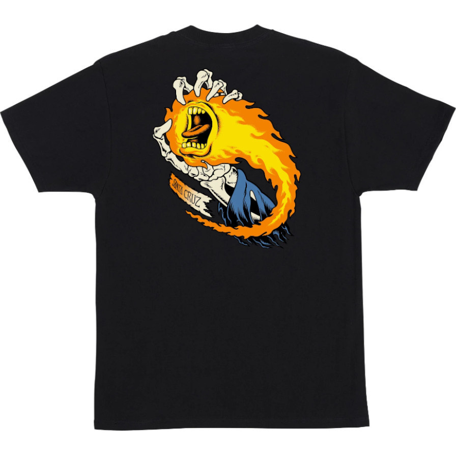 【SANTA CRUZ】COREY O’BRIEN スカル Tシャツ/ Santa Cruz Tee Corey O'Brien Screaming Reaper Heavyweight S/S