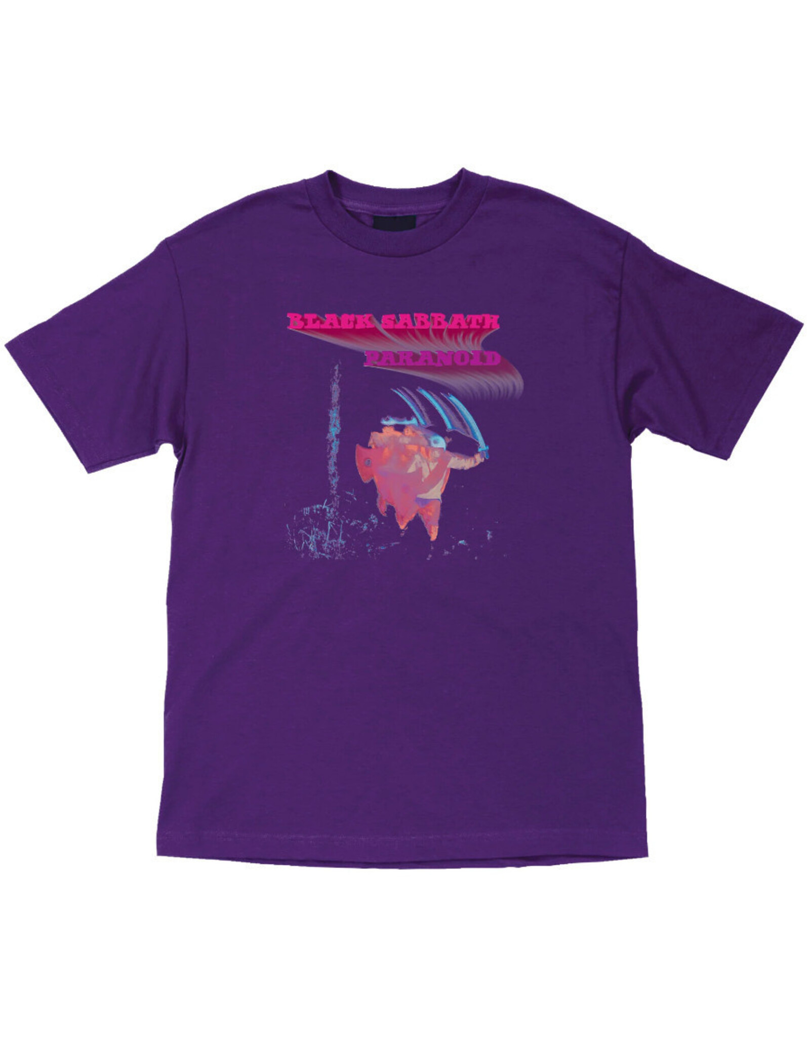 OJ Wheels OJ Tee Black Sabbath Paranoid Heavyweight S/S (Purple)