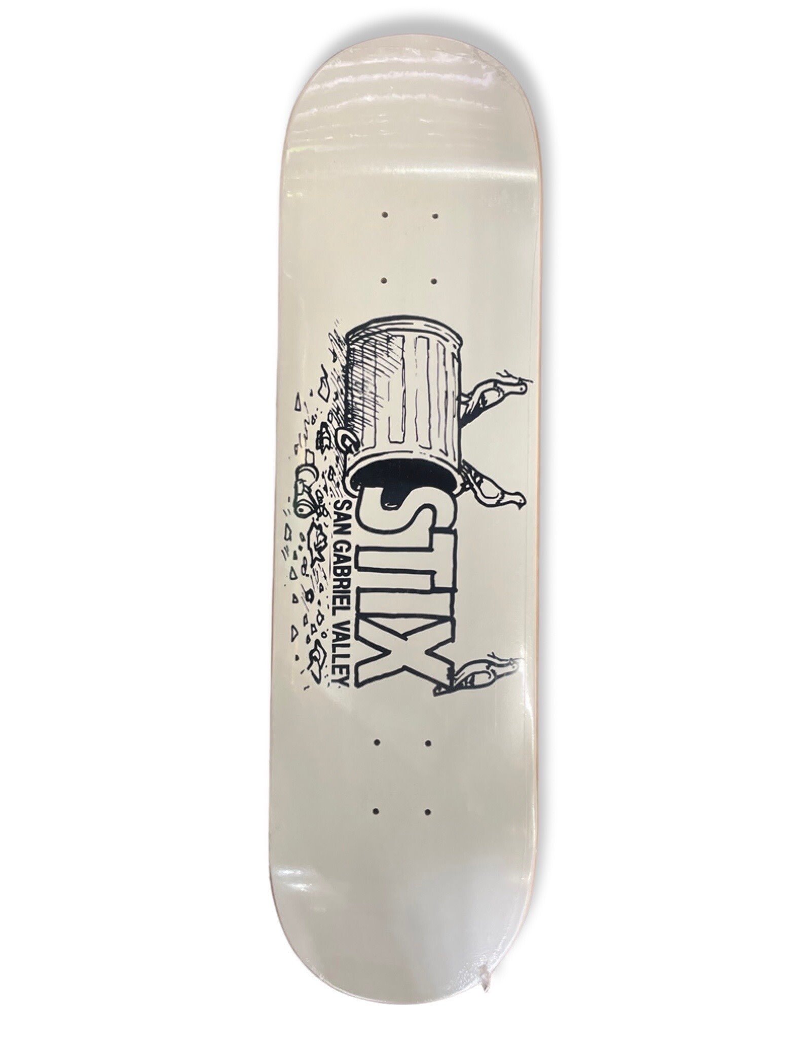 Stix SGV Stix Deck Todd Francis (White/Black)