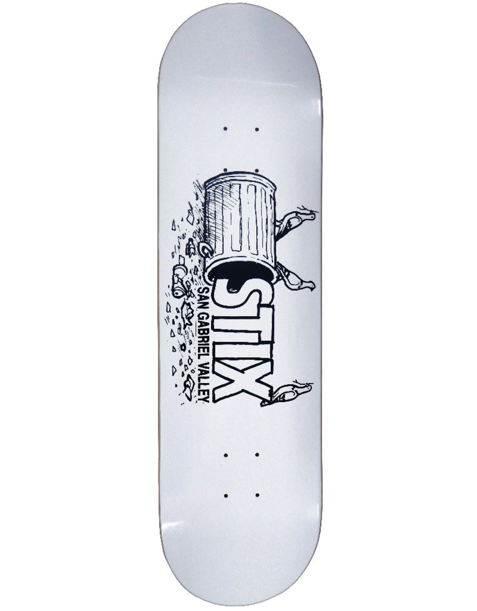 Stix SGV Stix SGV Deck Todd Francis (White/Black)