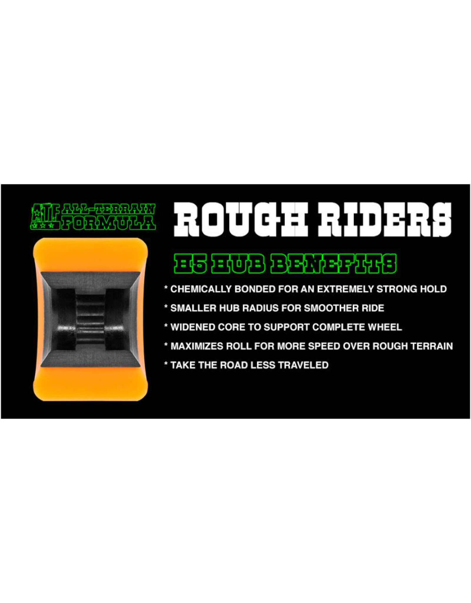 Bones Bones Wheels ATF Rough Riders White (59mm/80a)