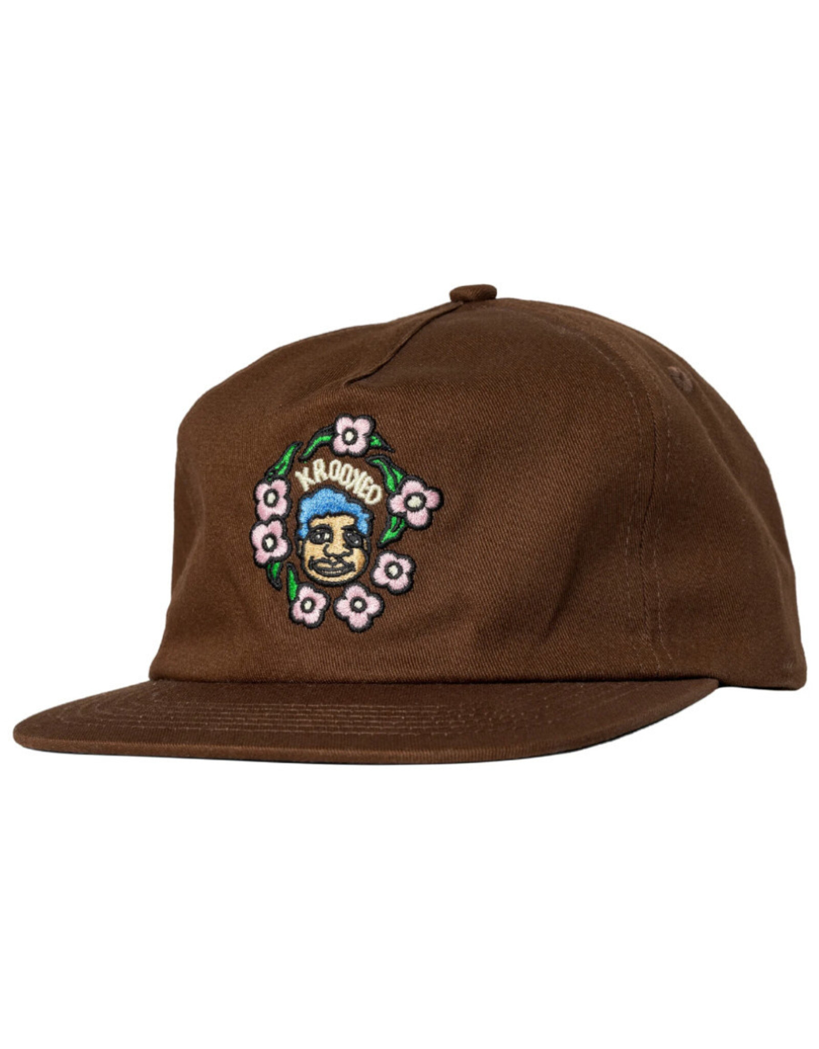 Krooked Krooked Hat Sweatpants Redux Snapback (Brown)