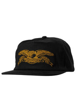 Anti Hero Anti Hero Hat Basic Eagle Snapback (Black/Gold)
