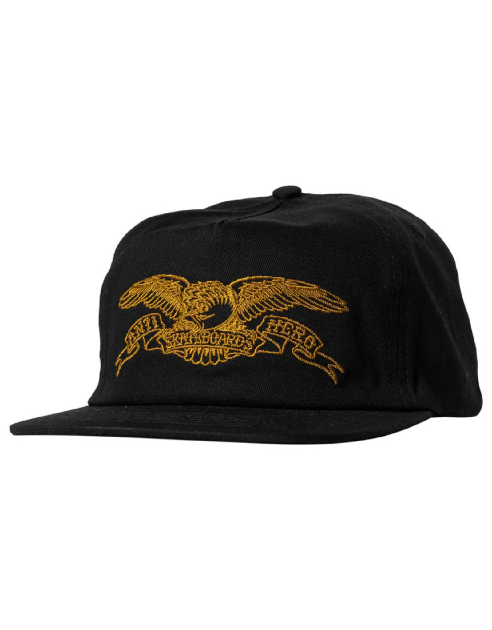 Anti Hero Anti Hero Hat Basic Eagle Snapback (Black/Gold)