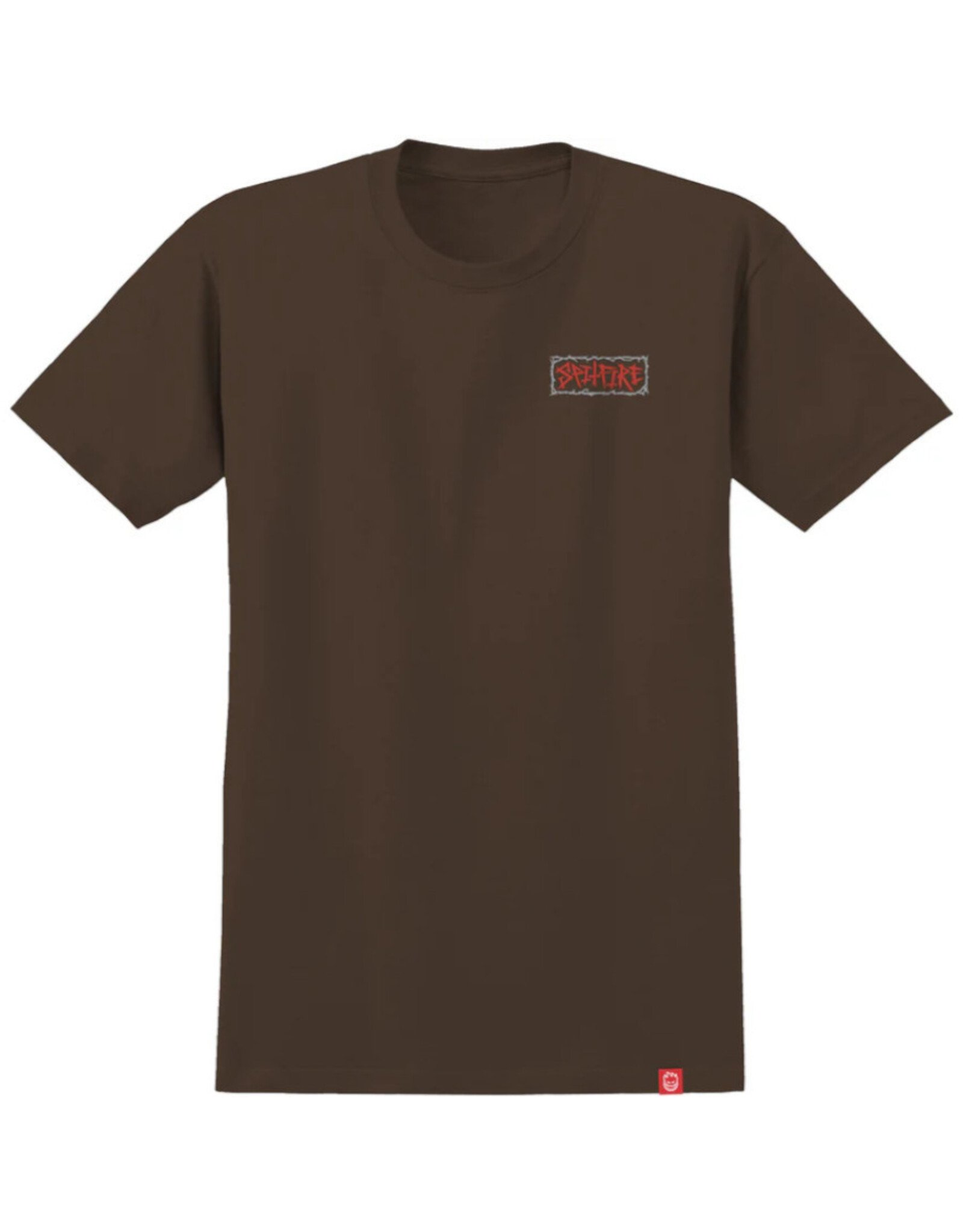 Spitfire Spitfire Tee Gas Mask S/S (Dark Chocolate/Multi)