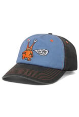 Butter Goods Butter Goods Hat X Daniel Johnston Enemy 5 Panel Strapback (Black/Slate)