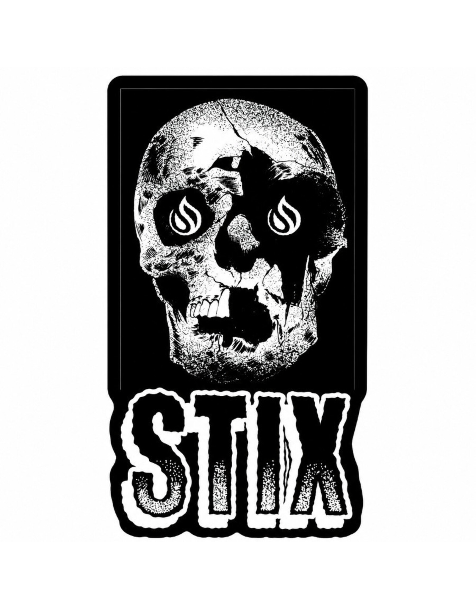 Stix SGV Stix SGV Sticker Rough Times 4" (Black/White)