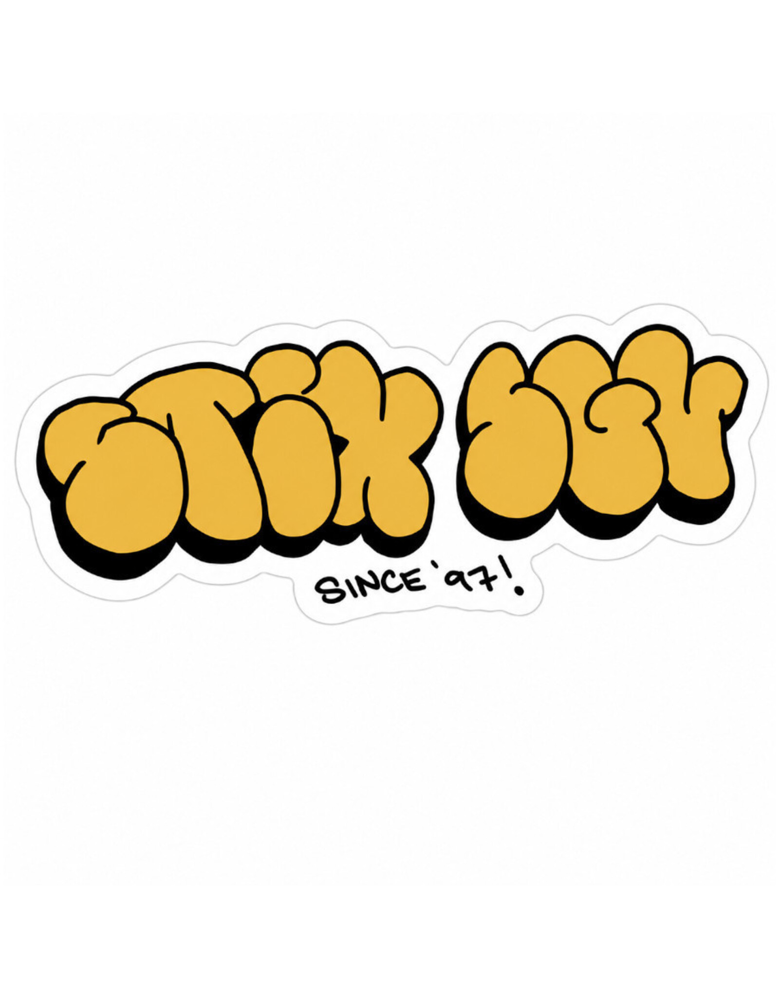 Stix SGV Stix SGV Sticker Bubble 4" (Yellow)