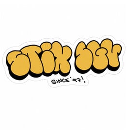 Stix SGV Stix SGV Sticker Bubble 4" (Yellow)
