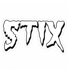 Stix SGV Stix SGV Sticker Bad People 4" (White/Black)